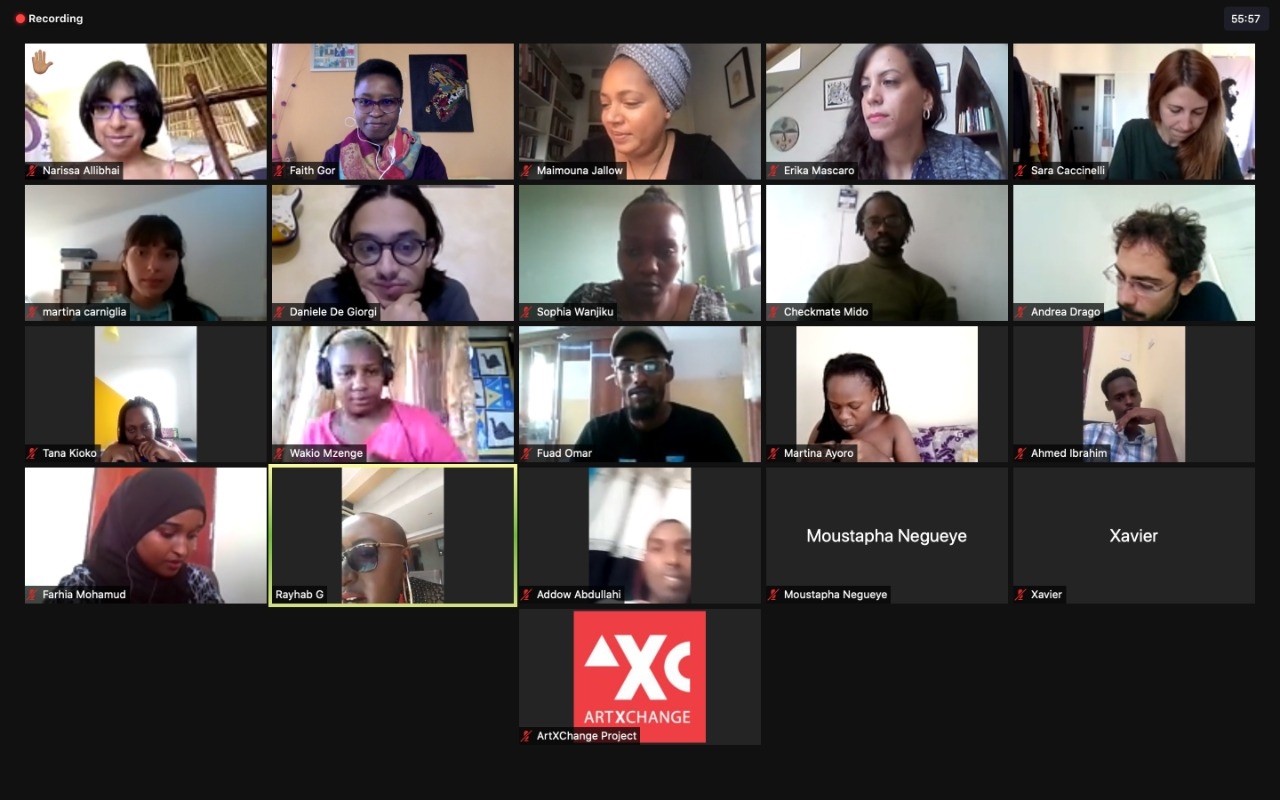 Storytelling and creative writing: 4-day workshop for 18 artists in Kenya